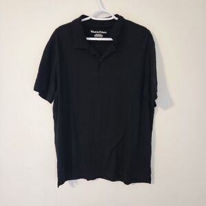 Wool & Prince Black Men's Polo Shirt Merino Wool See Photos Size XL